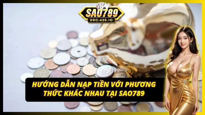 Các bước tiến hành nạp tiền SAO789 nhanh chóng