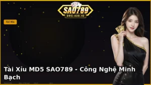 Tài Xỉu MD5 Là Gì? Công Nghệ Minh Bạch Tại SAO789 [2026]
